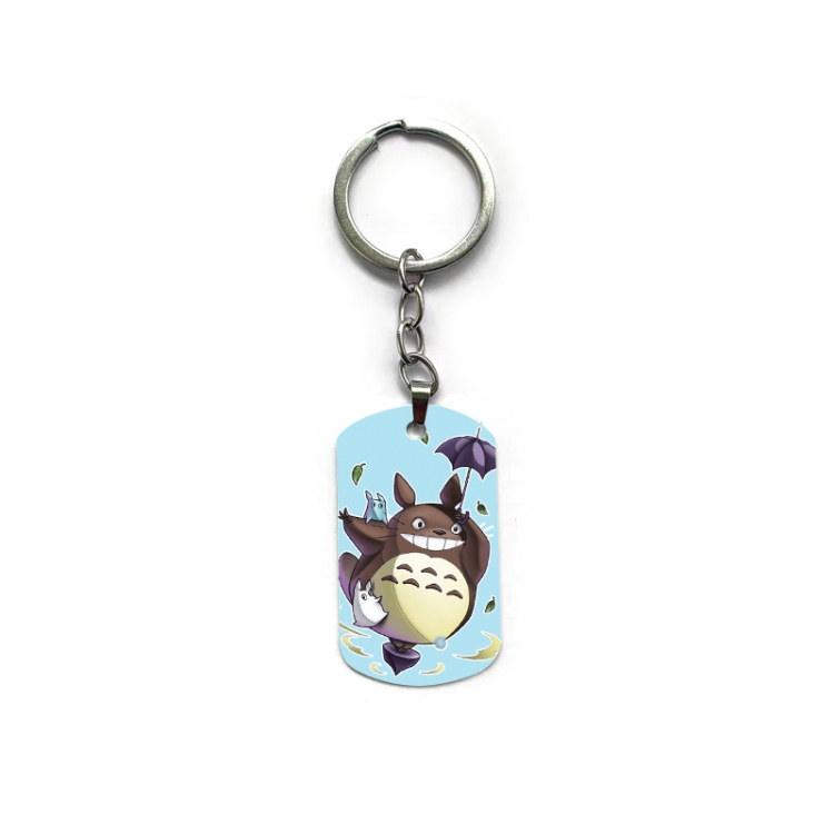 TOTORO Anime double-sided full-color printed keychain price for 5 pcs