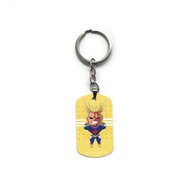 My Hero Academia Anime double-sided full-color printed keychain price for 5 pcs