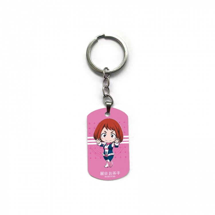 My Hero Academia Anime double-sided full-color printed keychain price for 5 pcs