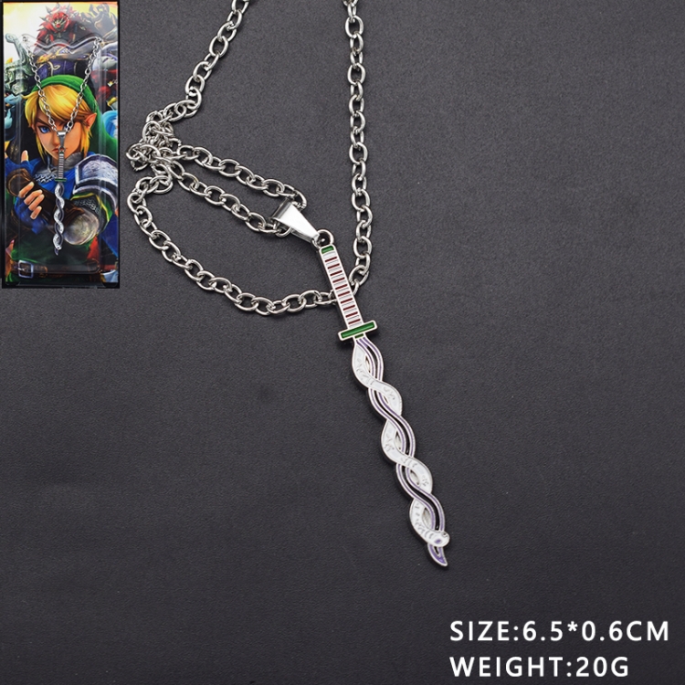 The Legend of Zelda Anime peripheral metal necklace pendant pendant