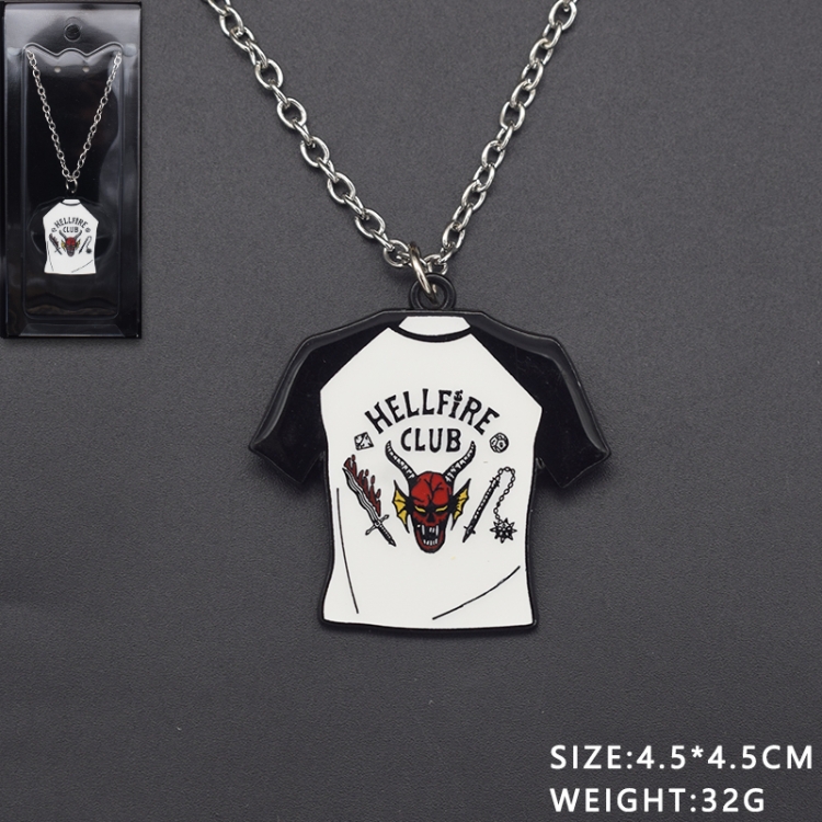 Stranger Things Anime peripheral necklace pendant jewelry price for 5 pcs