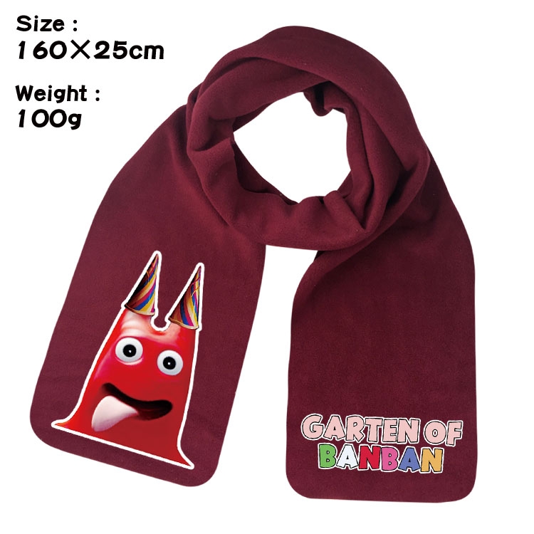 Garten of Banban Anime fleece scarf bib 160X25CM