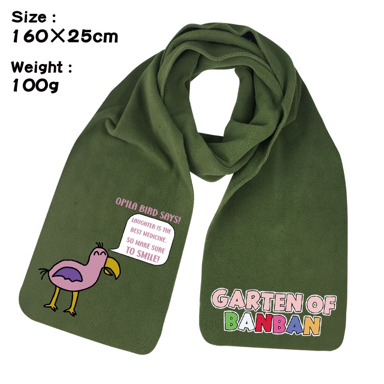 Garten of Banban Anime fleece scarf bib 160X25CM