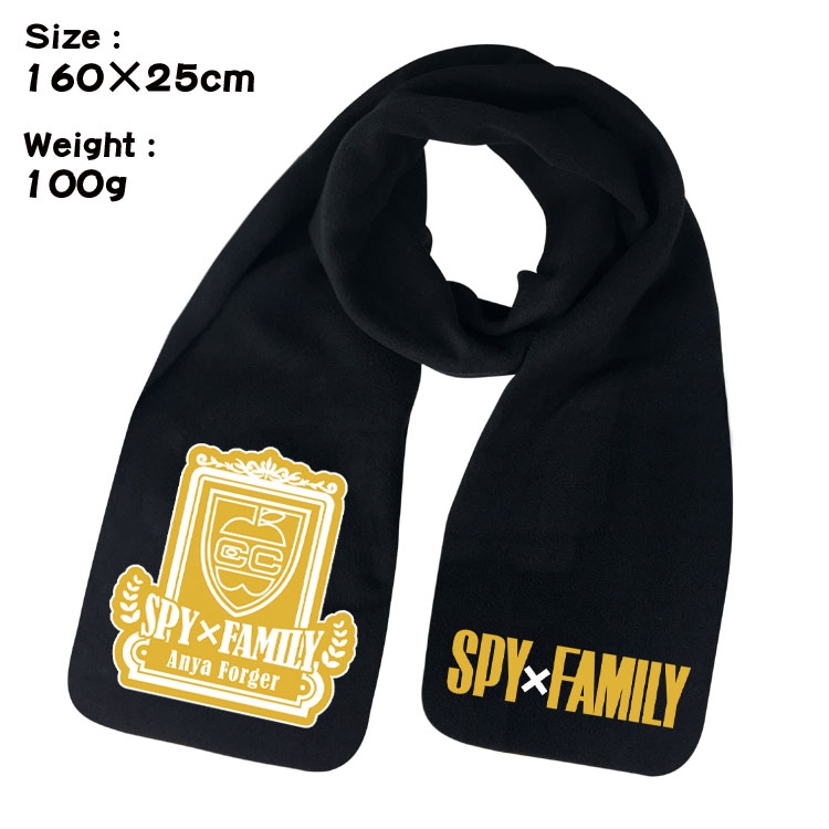 SPY×FAMILY Anime full color high-quality fleece scarf 160X25CM