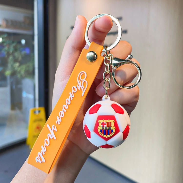 world cup soccer 3D stereosc car keychain bag hanging accessories price for 5 pcs