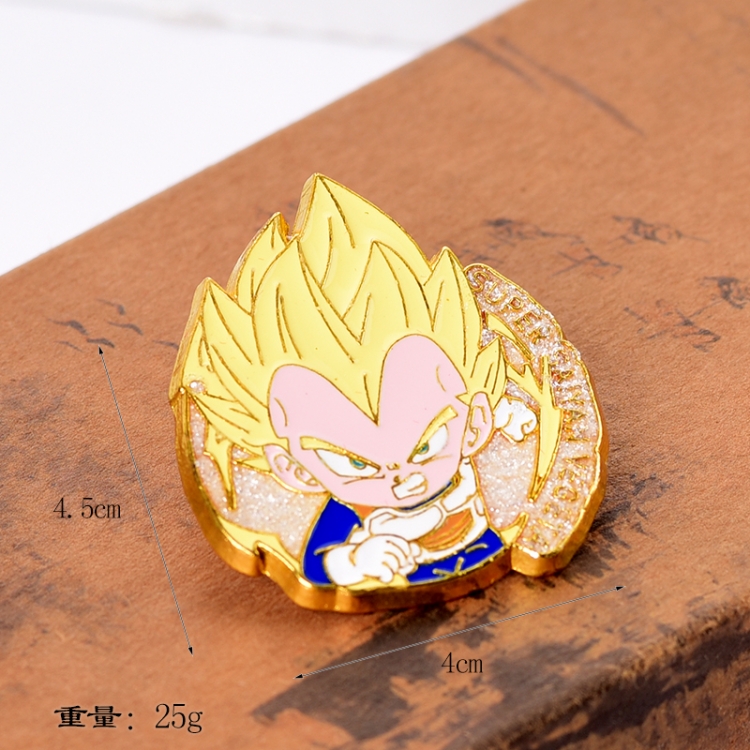 DRAGON BALL Anime cartoon metal brooch  price for 5 pcs