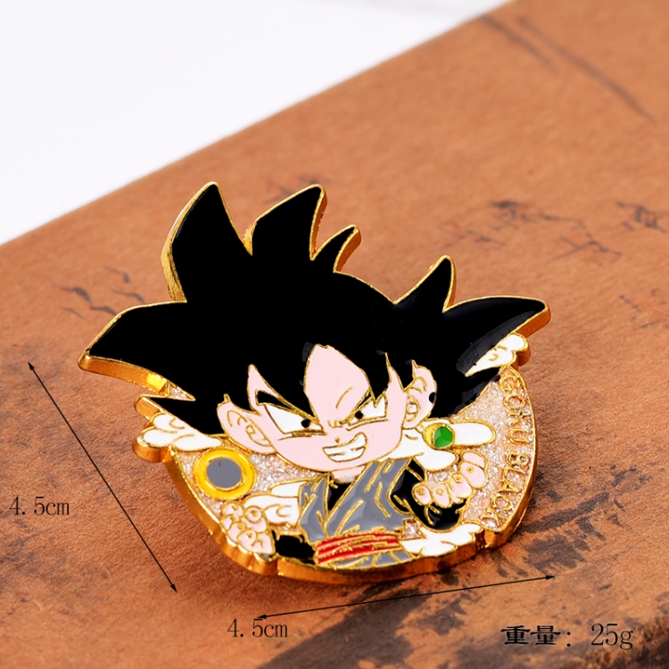 DRAGON BALL Anime cartoon metal brooch  price for 5 pcs