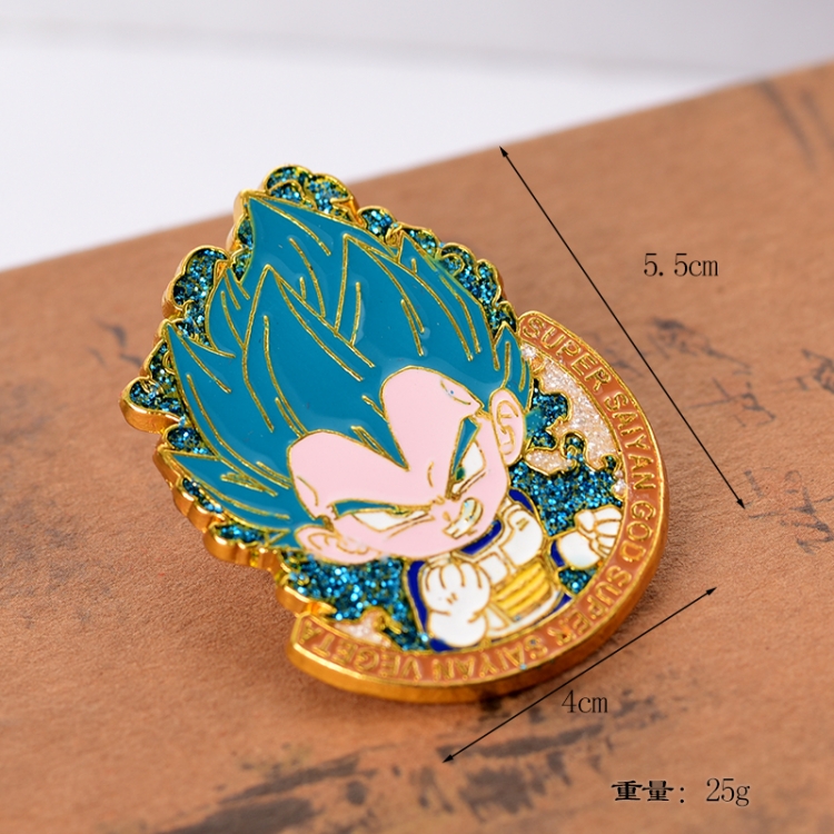 DRAGON BALL Anime cartoon metal brooch  price for 5 pcs