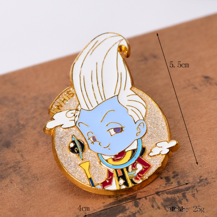 DRAGON BALL Anime cartoon metal brooch  price for 5 pcs