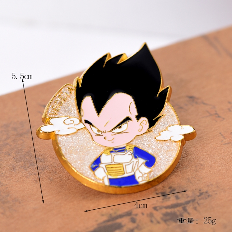 DRAGON BALL Anime cartoon metal brooch  price for 5 pcs