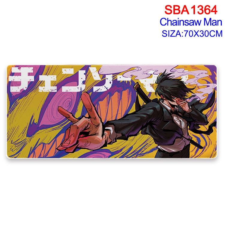 Chainsawman Animation peripheral locking mouse pad 70X30cm  SBA-1364-2