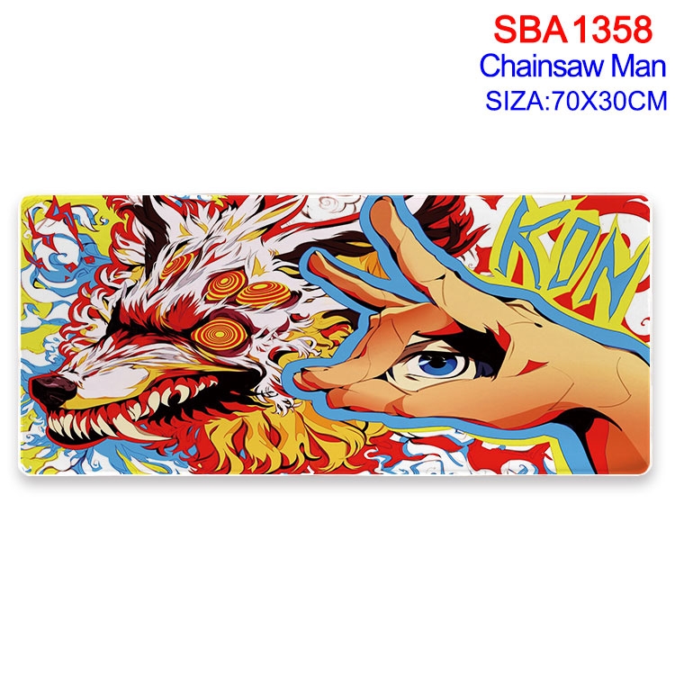 Chainsawman Animation peripheral locking mouse pad 70X30cm SBA-1358-2