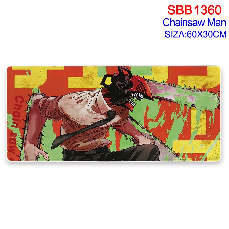 Chainsawman Animation peripheral locking mouse pad 60X30cm SBB-1360-2