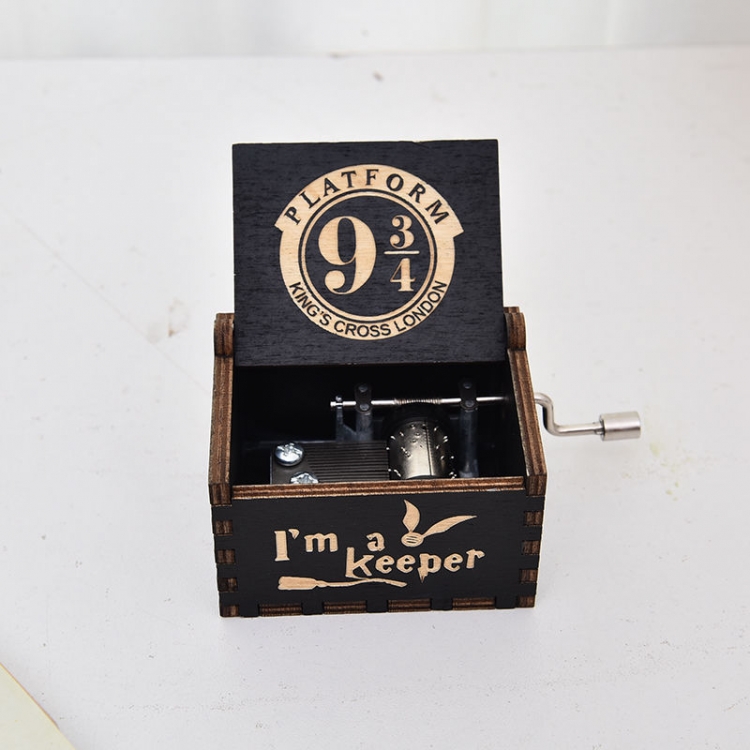 Harry Potter Stall display, hand cranked music box, vintage music box gift 6.4X5.2X4.2CM price for 5 pcs