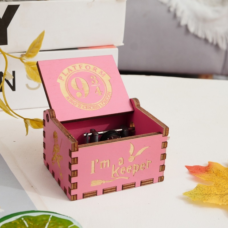 Harry Potter Stall display, hand cranked music box, vintage music box gift 6.4X5.2X4.2CM price for 5 pcs