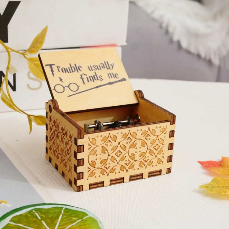 Harry Potter Stall display, hand cranked music box, vintage music box gift 6.4X5.2X4.2CM price for 5 pcs