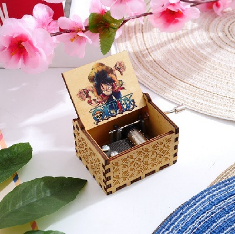 One Piece Stall display hand cranked music box vintage music box gift 6.4X5.2X4.2CM price for 5 pcs