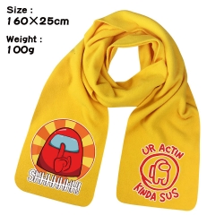 Among-us Anime fleece scarf bi...