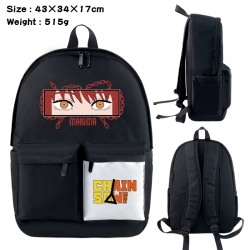 Chainsaw man Anime black and w...