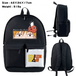 Chainsaw man Anime black and w...