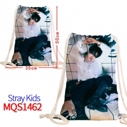 Stray Kids Canvas drawstring p...