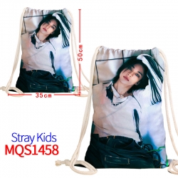 Stray Kids Canvas drawstring p...
