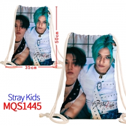 Stray Kids Canvas drawstring p...