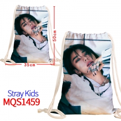 Stray Kids Canvas drawstring p...