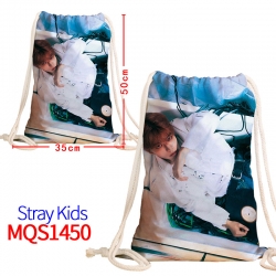 Stray Kids Canvas drawstring p...