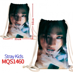 Stray Kids Canvas drawstring p...