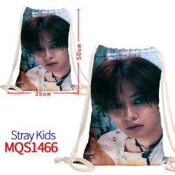 Stray Kids Canvas drawstring p...