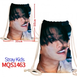 Stray Kids Canvas drawstring p...