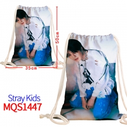 Stray Kids Canvas drawstring p...