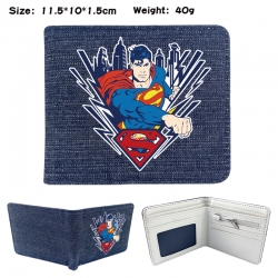 Superhero Anime denim folding ...