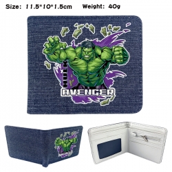 Superhero Anime denim folding ...