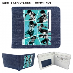 BLUE LOCK Anime denim folding ...