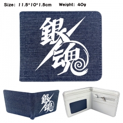 Gintama Anime denim folding fu...