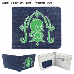 Genshin Impact Anime denim fol...