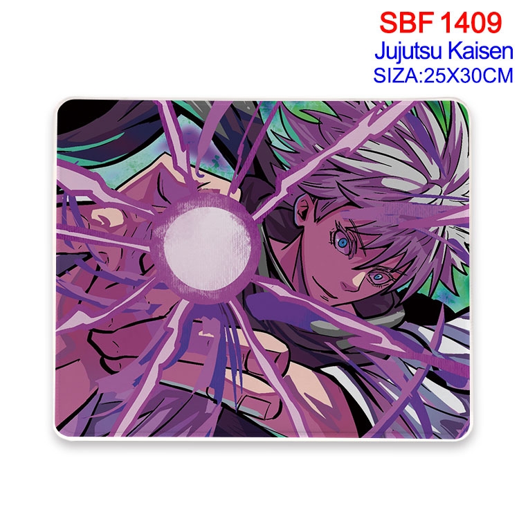 Jujutsu Kaisen Anime peripheral edge lock mouse pad 25X30cm