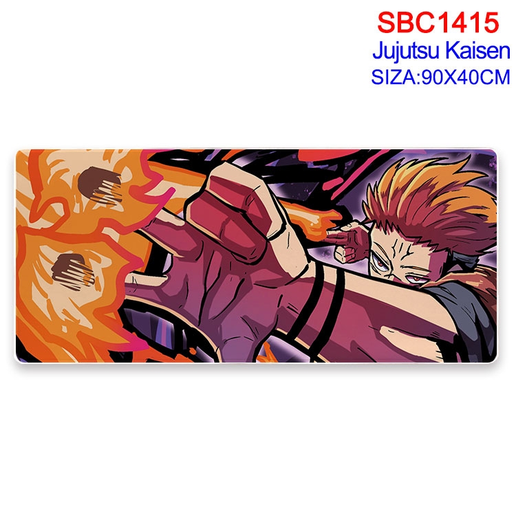 Jujutsu Kaisen  Anime peripheral edge lock mouse pad 90X40CM