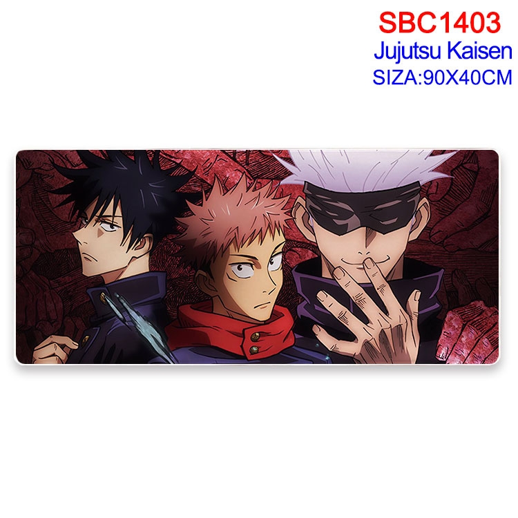 Jujutsu Kaisen  Anime peripheral edge lock mouse pad 90X40CM
