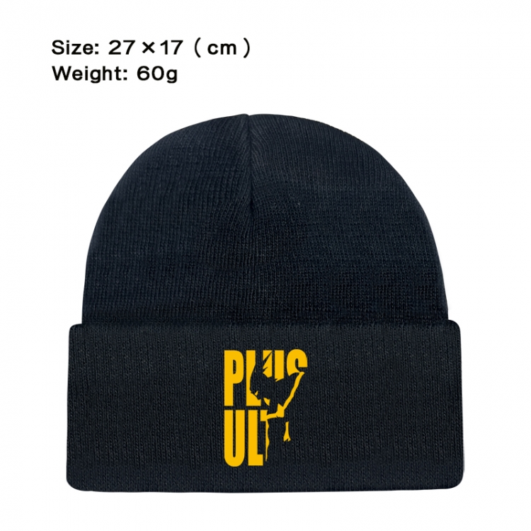 My Hero Academia Anime printed plush knitted hat warm hat 27X17cm 60g