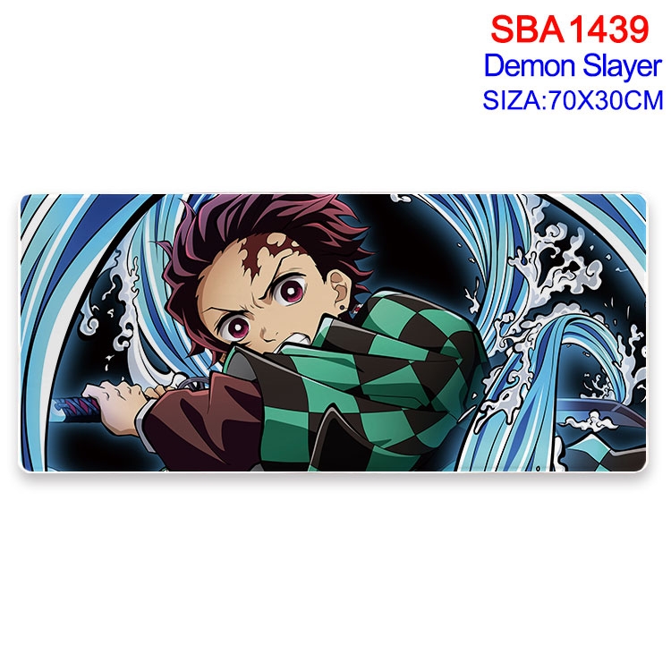 Demon Slayer Kimets Animation peripheral locking mouse pad 70X30cm