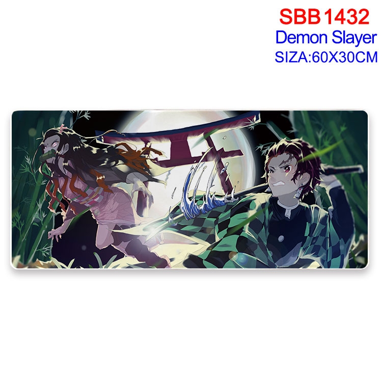 Demon Slayer Kimets Animation peripheral locking mouse pad 60X30cm
