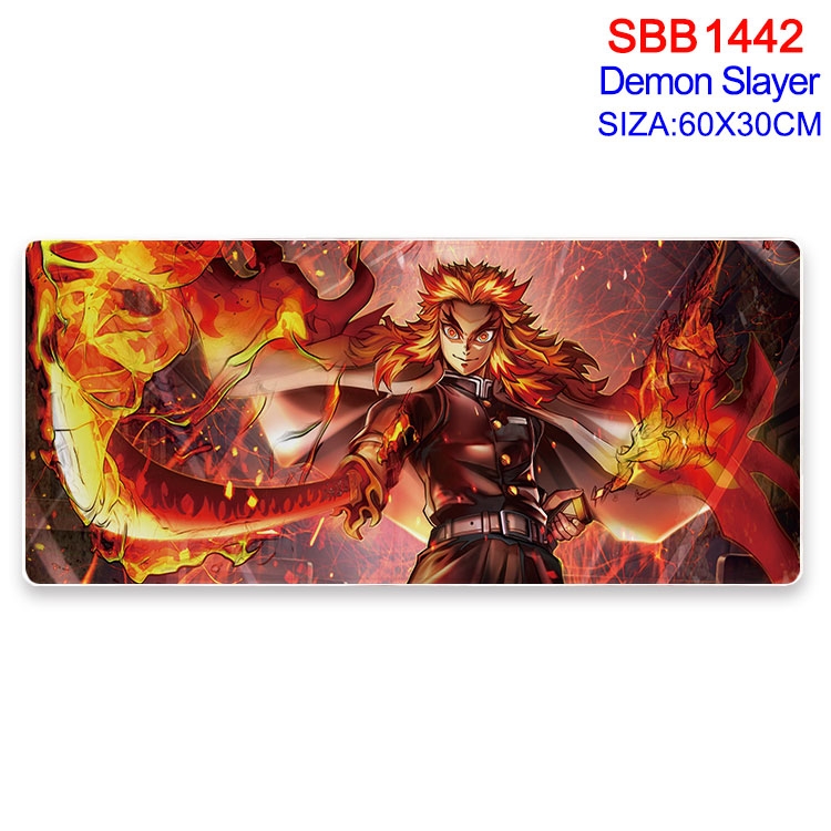 Demon Slayer Kimets Animation peripheral locking mouse pad 60X30cm