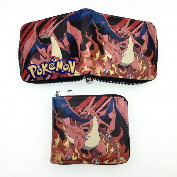 Pokemon Animation medium zipper Card Wallet