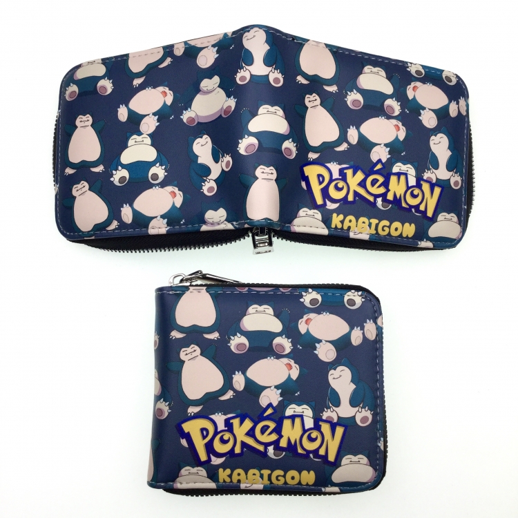 Pokemon Animation medium zipper Card Wallet