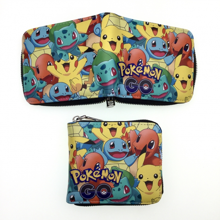 Pokemon Animation medium zipper Card Wallet