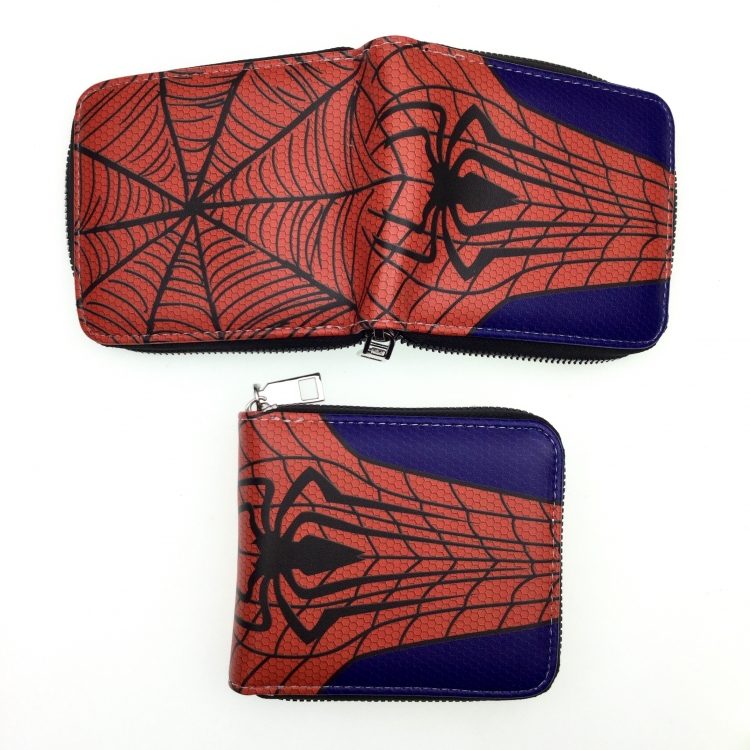 Spiderman Animation medium zipper Card Wallet