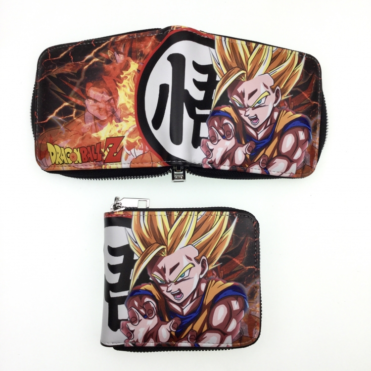 DRAGON BALL Animation medium zipper Card Wallet